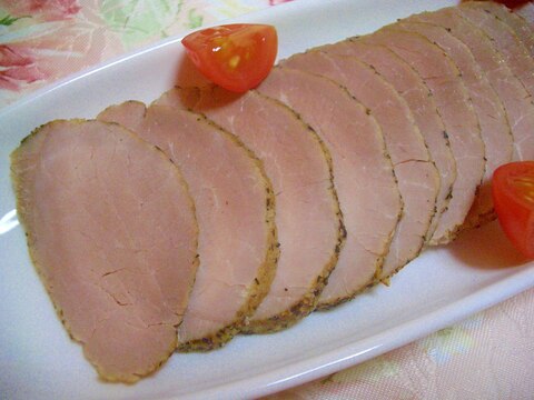 お気楽ローストポーク・ペッパー風味 低温で美味しく